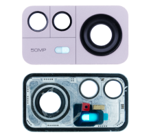 Скло камери Xiaomi 12 Pro з рамкою purple (Original) PLS-00-00111107