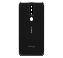 Задня кришка Nokia 5.1 Plus Dual Sim (TA-1105) black (Original) PLS-00-00085383