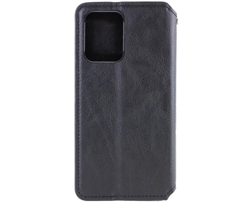 Чохол-книжка Leather Cubic Xiaomi Redmi Note 14 4G International black PLS-00-00163099
