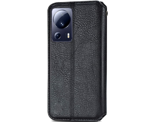 Чохол-книжка Leather Cubic Xiaomi 13 Lite black PLS-00-00162968