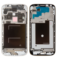 Рамка дисплея Samsung I9500 Galaxy S4 silver PLS-00-00041239
