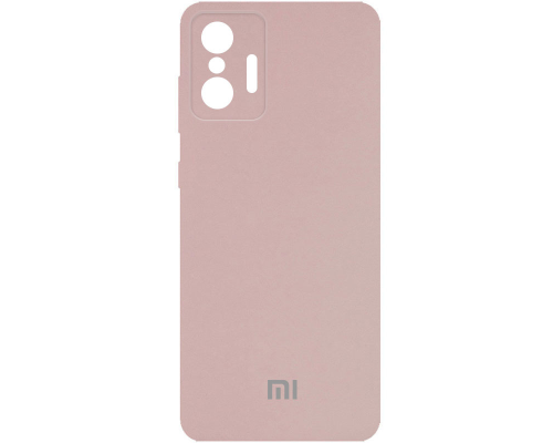 Чохол Silicone Cover Full Camera Xiaomi 11T pink sand PLS-00-00105581