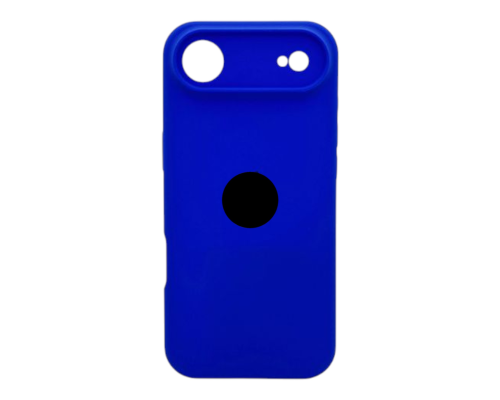 Чохол Silicone Case Full Camera Protective для iPhone 17 Air shiny blue PLS-00-00155244