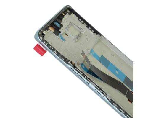 Дисплей Xiaomi Poco M8 5G з сенсором та рамкою green (OEM) PLS-00-00165572
