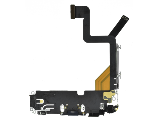 Шлейф iPhone 14 Pro з роз'ємом зарядки purple (Original Used) PLS-00-00127215