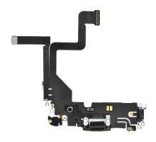 Шлейф iPhone 14 Pro з роз'ємом зарядки gold (Original Used) PLS-00-00127214