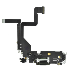 Шлейф iPhone 14 Pro з роз'ємом зарядки gold (Original Used) PLS-00-00127214