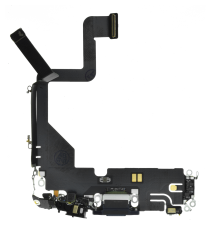 Шлейф iPhone 14 Pro з роз'ємом зарядки purple (Original Used) PLS-00-00127215