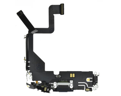 Шлейф iPhone 14 Pro з роз'ємом зарядки purple (Original Used) PLS-00-00127215