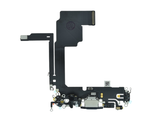 Шлейф iPhone 15 Pro з роз'ємом зарядки blue titanium (Original) PLS-00-00134079