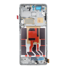 Дисплей OnePlus 12 з сенсором та рамкою (Glacial White) silver (OEM) PLS-00-00166434