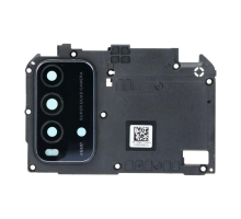 Скло камери Xiaomi Redmi 9T з рамкою black (Original) PLS-00-00095028