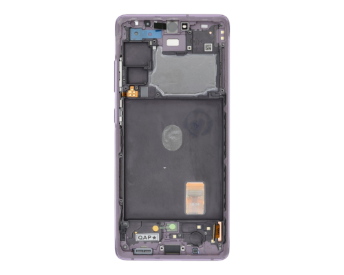 Дисплей Samsung G781 Galaxy S20 FE 5G з сенсором та рамкою lavender (Service) PLS-00-00166193