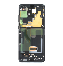 Дисплей Samsung G988 Galaxy S20 Ultra з сенсором та рамкою black (Original) PLS-00-00029007