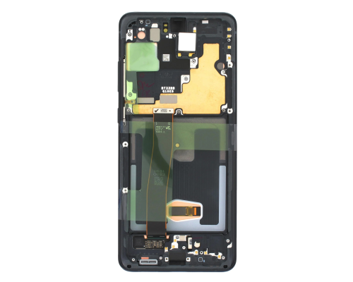 Дисплей Samsung G988 Galaxy S20 Ultra з сенсором та рамкою black (Original) PLS-00-00029007