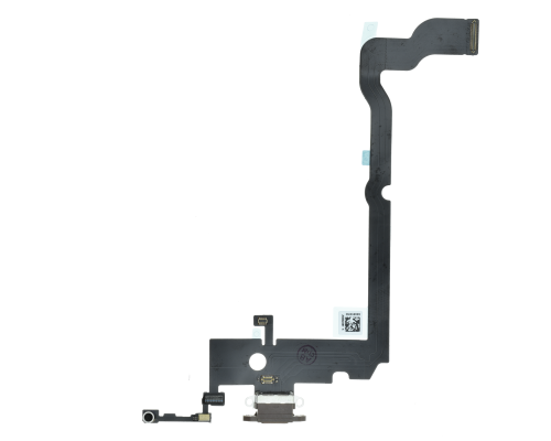 Шлейф iPhone XS Max з роз'ємом зарядки gold (Original China) PLS-00-00122275