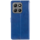 Чохол-книжка Leather GETMAN with card holder Motorola Moto G15 blue PLS-00-00148157