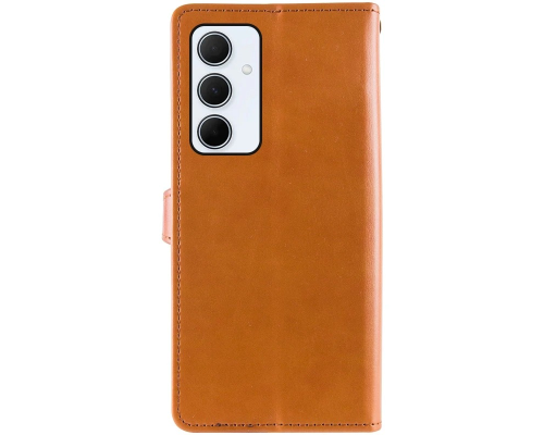 Чохол-книжка Leather GETMAN with card holder Samsung A366 Galaxy A36 brown PLS-00-00148255