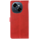 Чохол-книжка Leather GETMAN with card holder TECNO Spark Go 1 red PLS-00-00148268