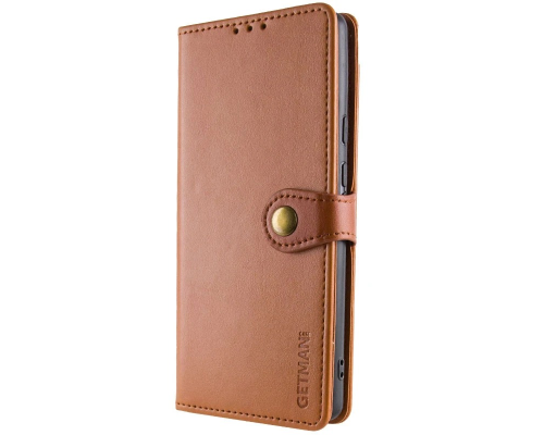 Чохол-книжка Leather GETMAN with card holder Samsung A366 Galaxy A36 brown PLS-00-00148255