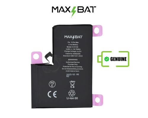 Акумулятор iPhone 13 Pro Max (Max Bat - Genuine mode) PLS-00-00146940