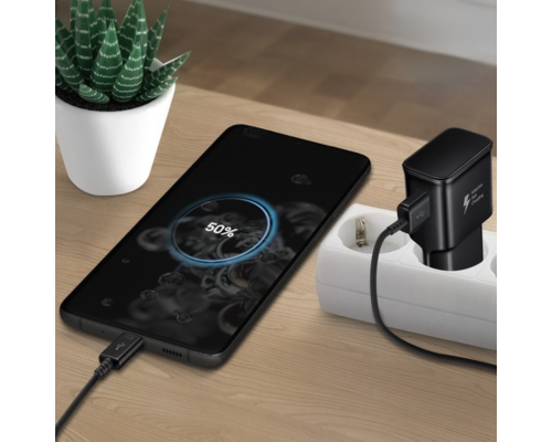 Зарядний пристрій Samsung 5W 1USB-A (NO LOGO тех. пак) black PLS-00-00134149