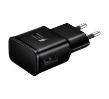 Зарядний пристрій Samsung 5W 1USB-A (NO LOGO тех. пак) black PLS-00-00134149