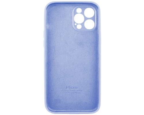 Чохол Silicone Case Full Camera Protective iPhone 15 Pro lilac blue PLS-00-00116467