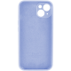Чохол Silicone Case Full Camera Protective iPhone 15 lilac blue PLS-00-00116482