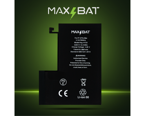 Акумулятор iPhone 12 Pro Max (Max Bat) PLS-00-00071188