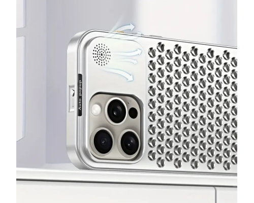 Чохол Aluminium Case iPhone 13 Pro Max silver PLS-00-00121007