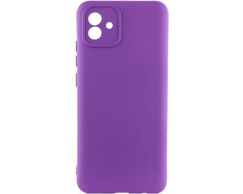 Чохол Silicone Cover Full Camera Samsung A045 Galaxy A04 purple PLS-00-00118222