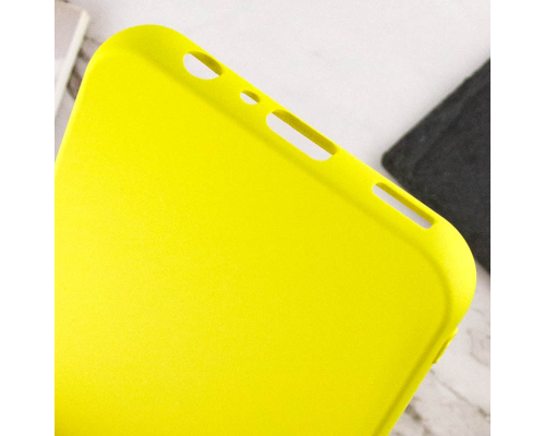 Чохол Silicone Cover Full Camera Samsung A057 Galaxy A05s yellow PLS-00-00118237