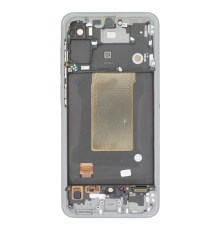 Дисплей Samsung A566 Galaxy A56 5G з сенсором та рамкою light gray (Service) PLS-00-00141443