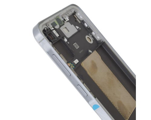 Дисплей Samsung A566 Galaxy A56 5G з сенсором та рамкою light gray (Service) PLS-00-00141443