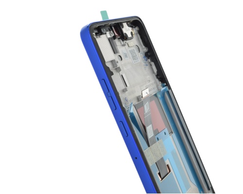 Дисплей Motorola XT2409 Moto Edge 50 Neo з сенсором та рамкою blue (Nautical Blue) (Original) PLS-00-00133340