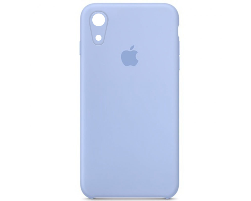 Чохол Silicone Case Квадратні Борти Full Camera iPhone XR lilac blue PLS-00-00104666