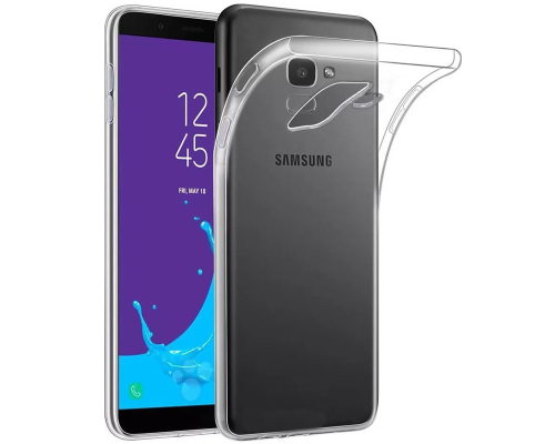 Чохол TPU 1,5mm Samsung J600 Galaxy J6 (2018) transparent PLS-00-00112508