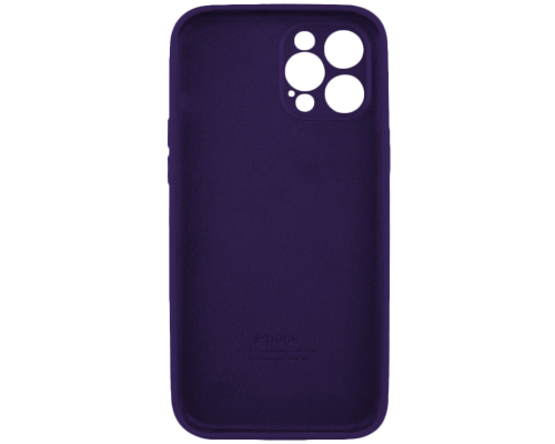 Чохол Silicone Case Квадратні Борти Full Camera iPhone 11 Pro Max berry purple PLS-00-00116684
