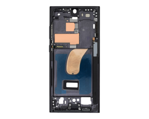Рамка дисплея Samsung S918 Galaxy S23 Ultra black (Original China) PLS-00-00158380