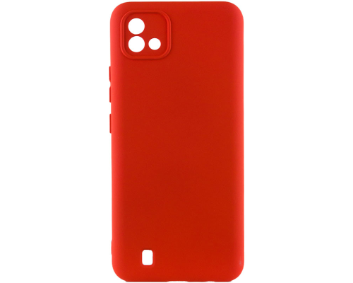 Чохол Silicone Cover Full Camera Realme C11 (2021) red PLS-00-00106716