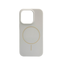 Чохол Silicone case Beats with Magnetic для iPhone 13 Pro white PLS-00-00155602