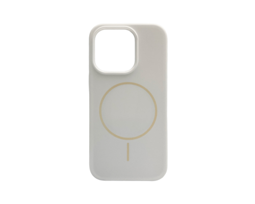 Чохол Silicone case Beats with Magnetic для iPhone 13 Pro white PLS-00-00155602