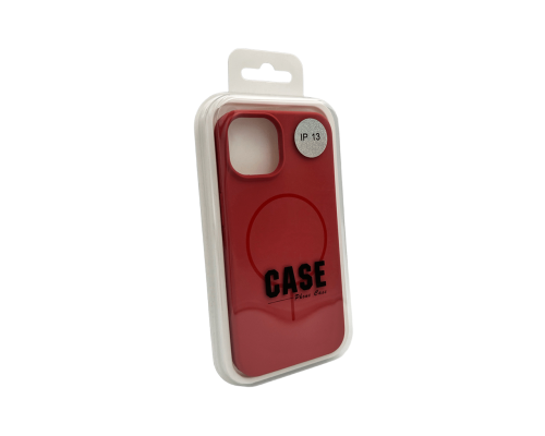 Чохол Silicone case Beats with Magnetic для iPhone 13 camellia PLS-00-00155180