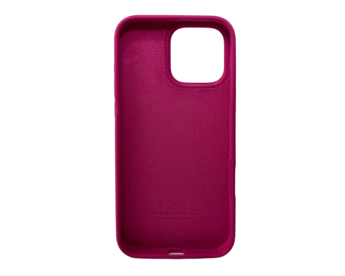 Чохол Silicone Case Full Protective для iPhone 16 Pro Max dragon fruit PLS-00-00130727