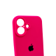 Чохол Silicone Case Full Camera Protective для iPhone 16 barbie pink PLS-00-00130758