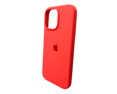 Чохол Silicone Case Full Protective для iPhone 16 Pro Max peach PLS-00-00130717