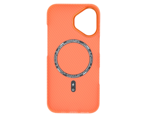 Чохол Pitaka Ultra Slim with Magnetic для iPhone 16 twill orange (OEM) PLS-00-00162072