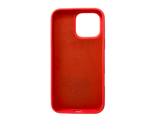 Чохол Silicone Case Full Protective для iPhone 16 Pro Max peach PLS-00-00130717