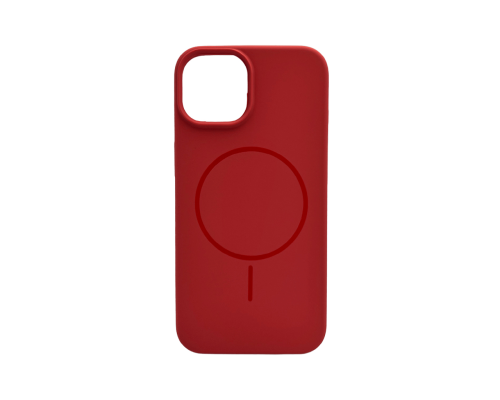 Чохол Silicone case Beats with Magnetic для iPhone 13 camellia PLS-00-00155180
